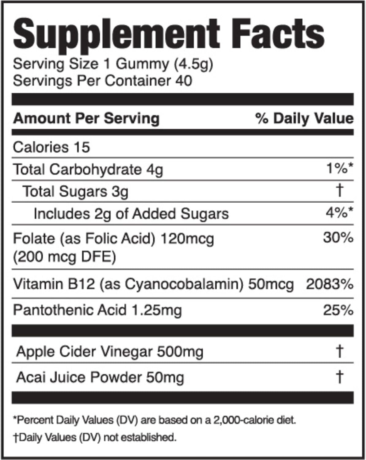 JUGO Superfoods Gummies Variety Pack - Focus, Energy, Beauty, ACV - Plant-Based, Gluten-Free, No Artificial Ingredients