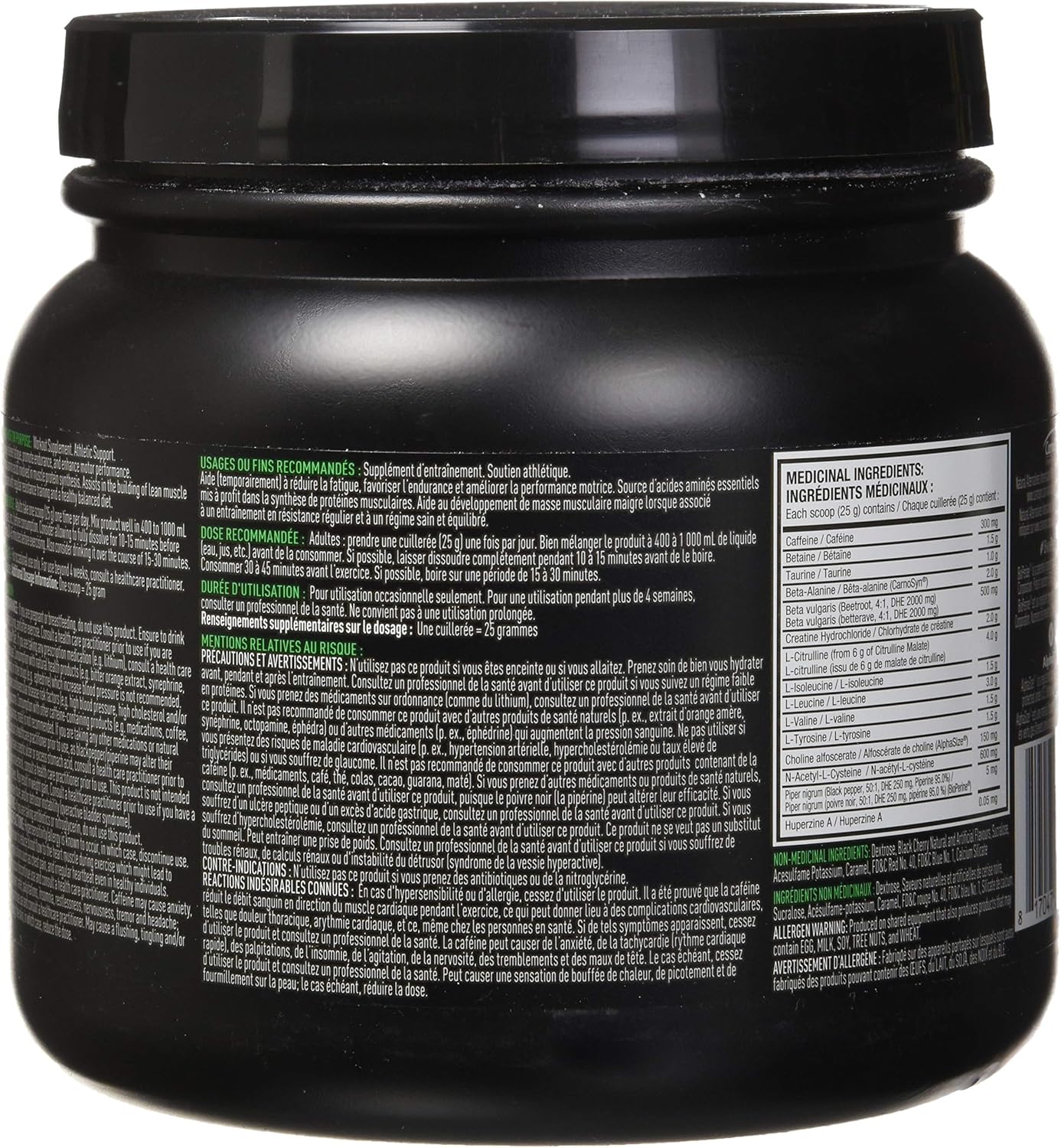 Jym Supplements Pre Jym Black Cherry 20 Servings - 520g