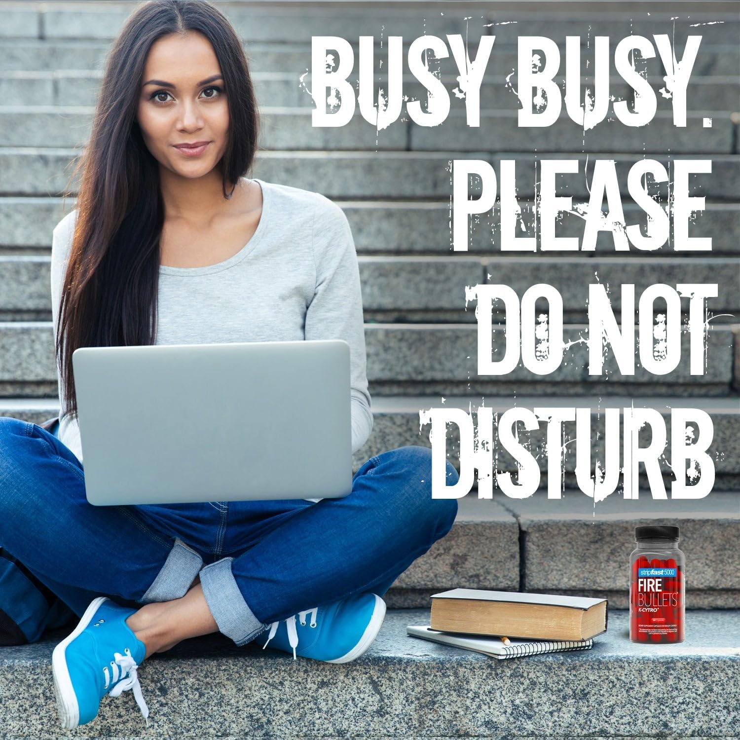 K-CYTRO Fire Bullets Stripfast5000 for Women and Men - Energy Booster Supplement