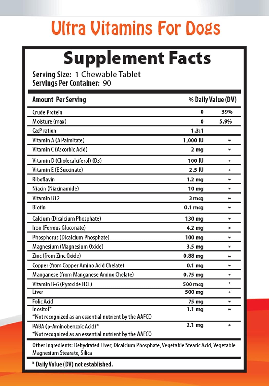 K9 Power Immune Dog Vitamins - Veterinarian Recommended Support for Hair, Skin, Eyes, Bones - Dog Vitamin Chews - 2 Bottles (180 Treats)