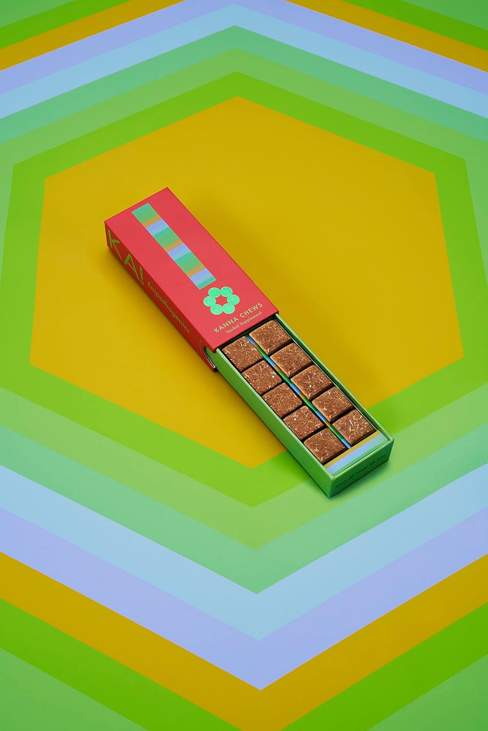 KA! KA Kanna Daily Chews - 30mg Sceletium Tortuosum Extract - Plant Based Stress Relief - Fast Acting Vegan Formula - 10 Count