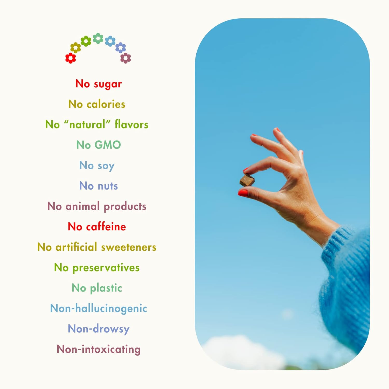 KA! KA Kanna Daily Chews - 30mg Sceletium Tortuosum Extract - Plant Based Stress Relief - Fast Acting Vegan Formula - 10 Count