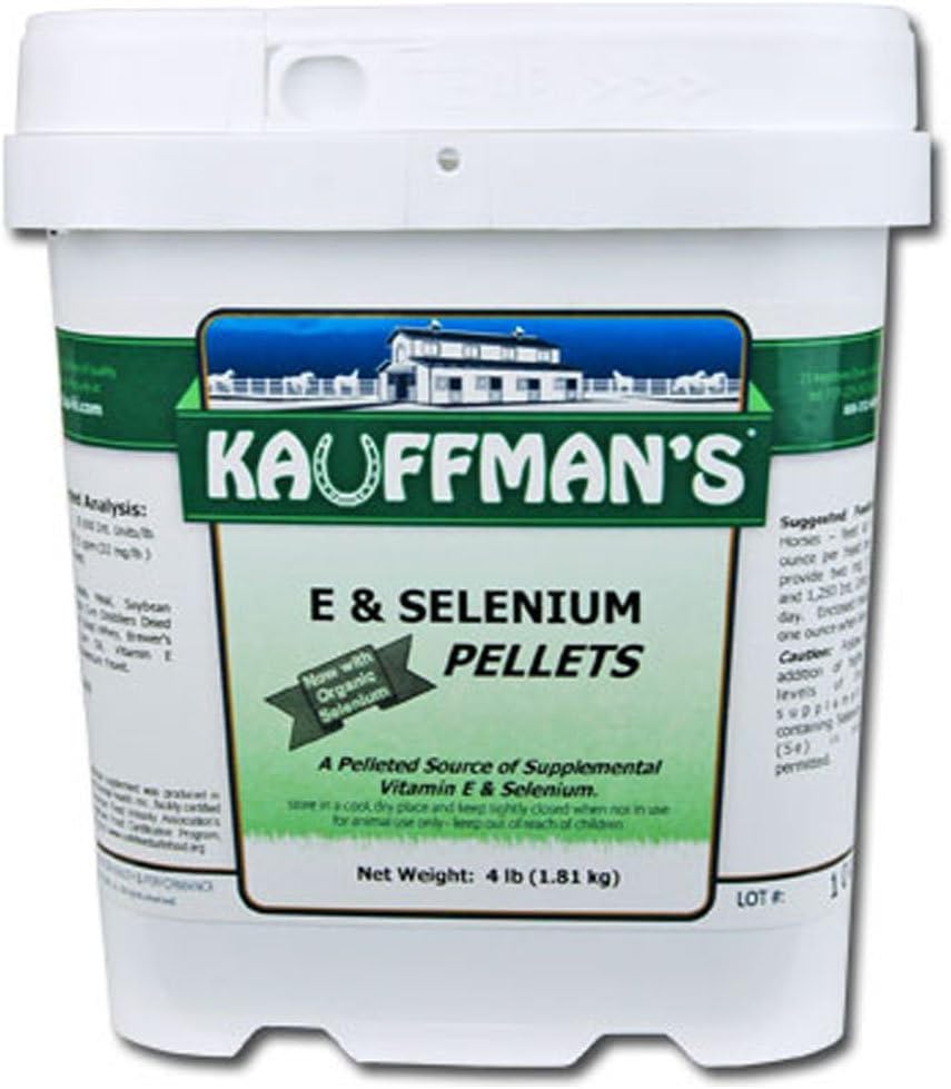Kauffman's 4 lb Vitamin E & Selenium Pellets for Animal Health