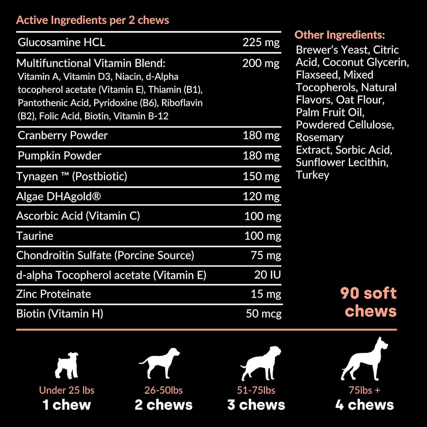 Kayode Daily Multi - Dog Multivitamin Chew for Joint, Digestive, Heart, Brain, Urinary Health & More - Nutrient Booster for Dogs & Puppies