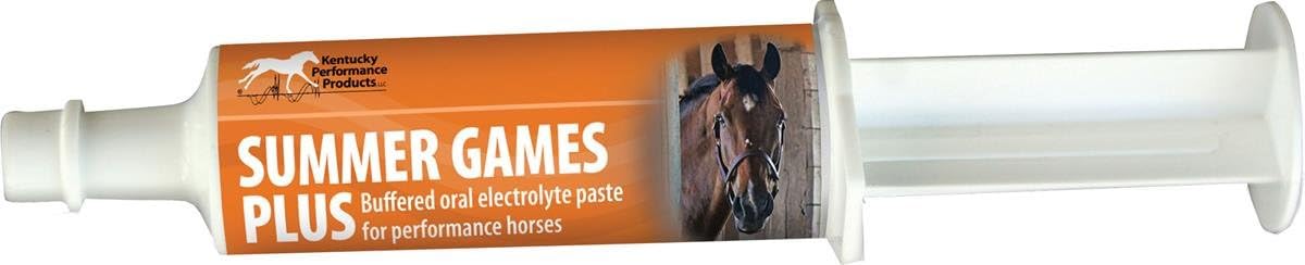 Kentucky Performance Prod 044093 60cc Summer Games Plus Electrolyte Paste - Horse Hydration Supplement