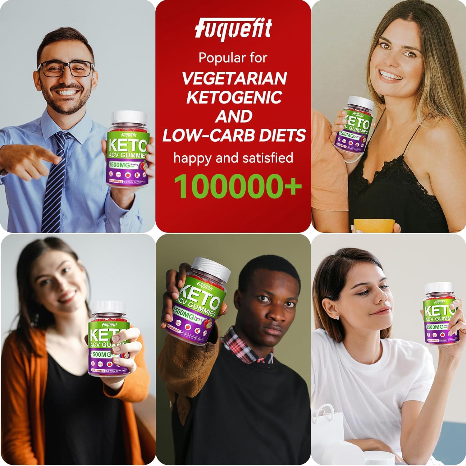 Keto ACV Gummies with B12 & Pomegranate Beet Juice - Advanced Formula - 59 Gummies