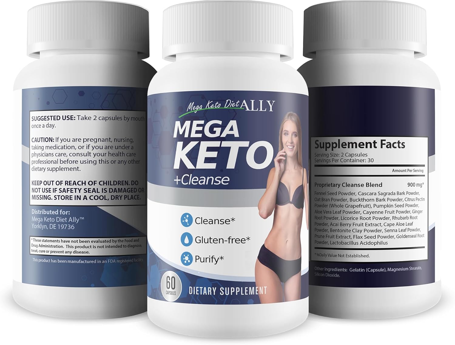 Keto Cleanse for Gut Bloat Reduction, Carb Blast, and Ketosis Support - Digestive & Liver Cleansing for Overall Health