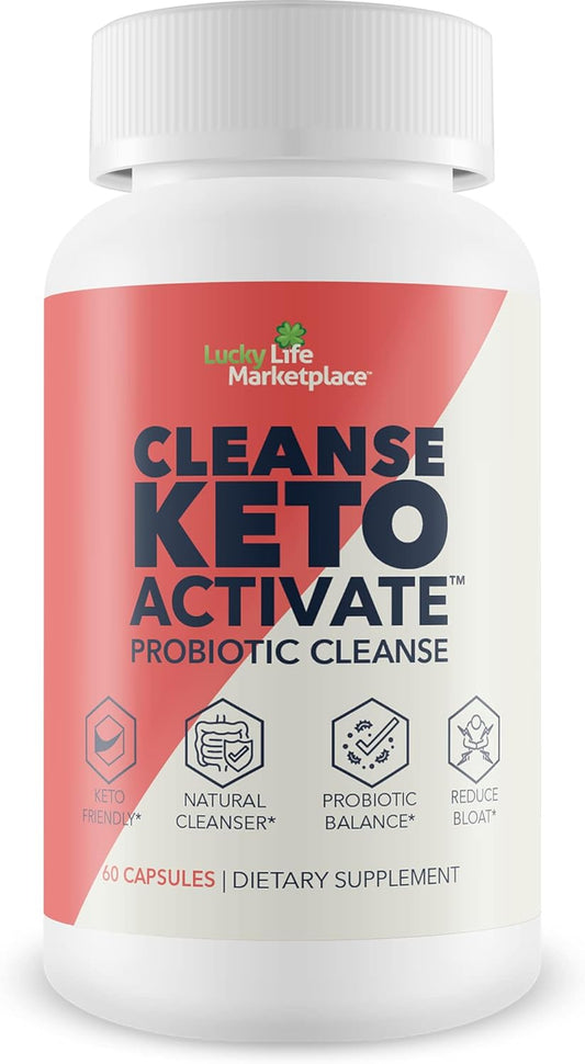 Keto Cleanse for Women and Men - Detox and Boost Energy - Flush Toxins and Promote Regularity - Support Healthy Body Function