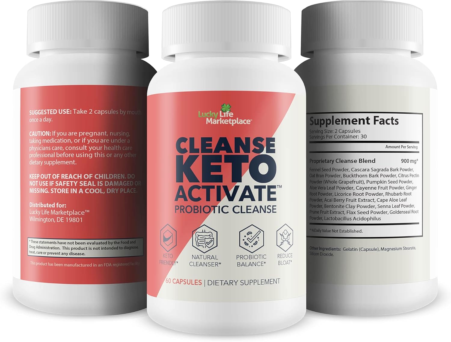Keto Cleanse for Women and Men - Detox and Boost Energy - Flush Toxins and Promote Regularity - Support Healthy Body Function