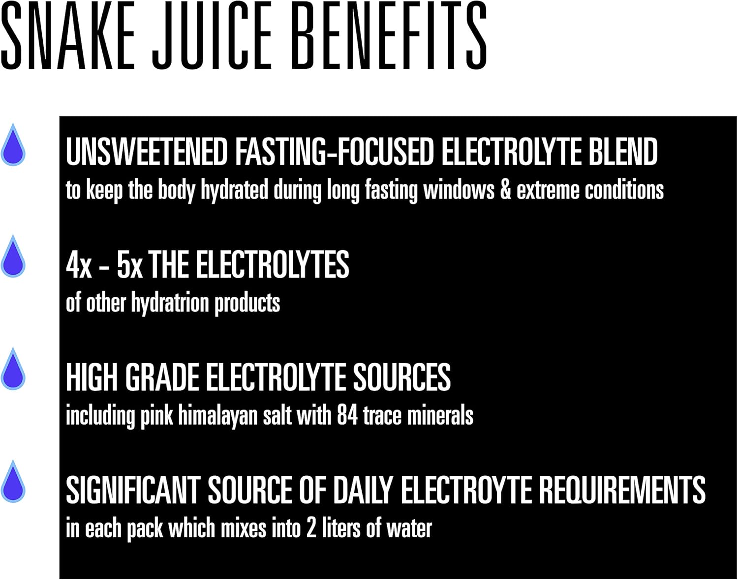 Keto Diet Electrolyte Powder for Fasting, Unflavored Mix, 30 Convenient Packets