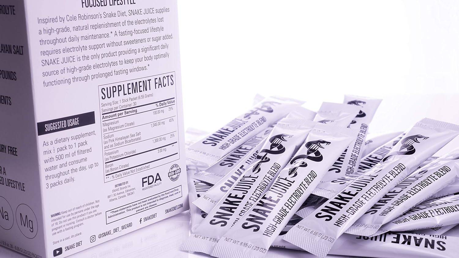 Keto Diet Electrolyte Powder for Fasting, Unflavored Mix, 30 Convenient Packets