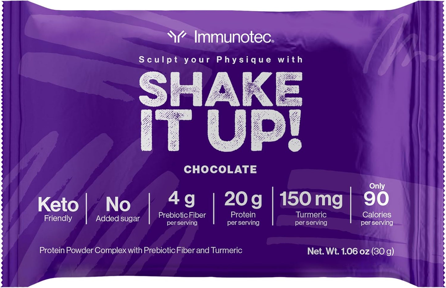 Keto-Friendly Protein Shake Bundle with Immunocal and Turmeric Flavor