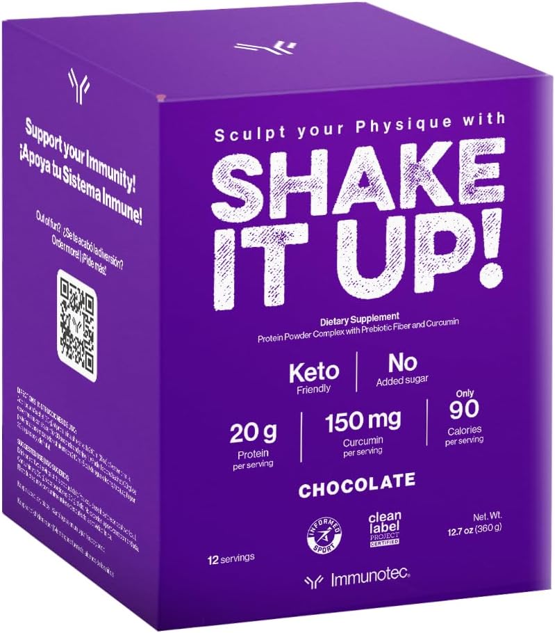 Keto-Friendly Protein Shake Bundle with Immunocal and Turmeric Flavor