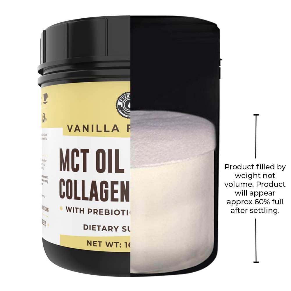 Keto MCT Oil Powder with Collagen and Coconut Drink Mix by Left Coast Performance
