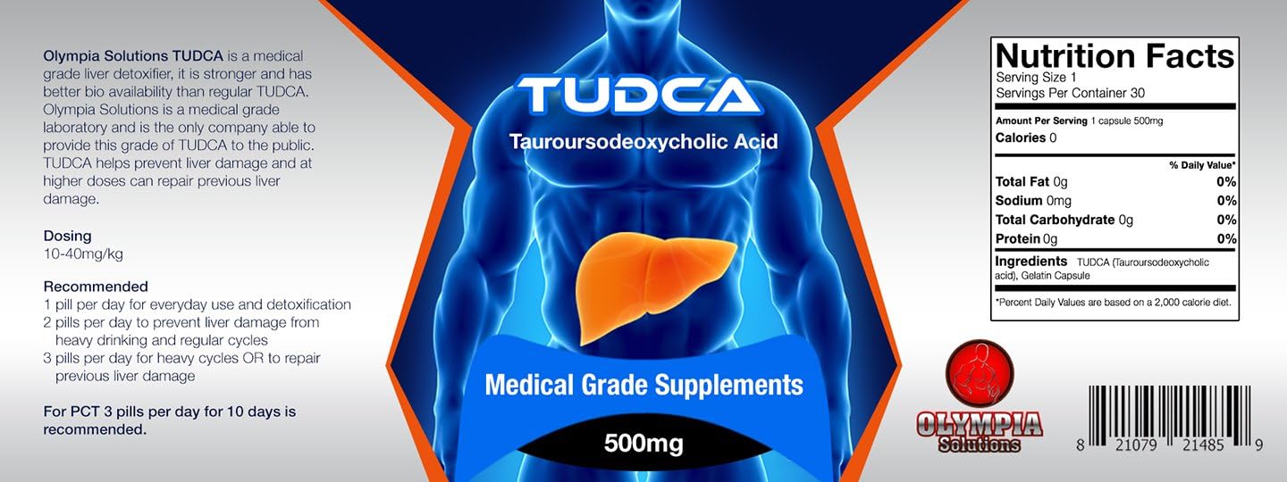 Keyoung TUDCA 500mg (2 Pack) - Best Tauroursodeoxycholic Acid Supplement 2025