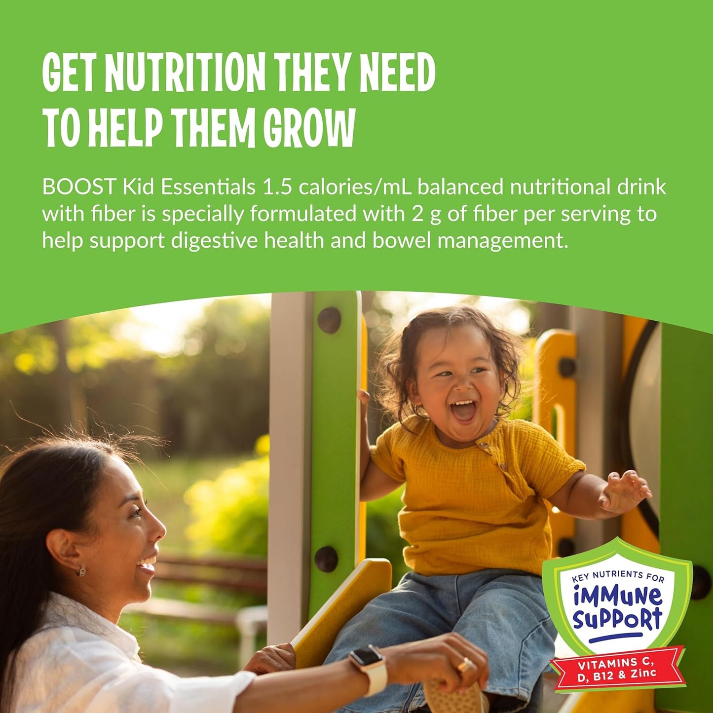 Kid-Friendly Boost Essentials 1.5 with Fiber in Vanilla Flavor - Nutritious Drink for Children