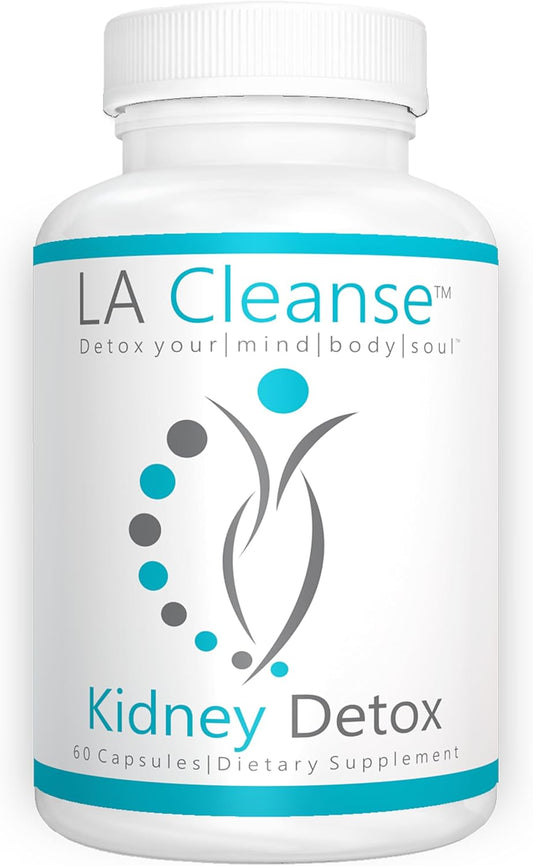 Kidney Cleanse Supplement - 60 Capsules - 200mg Cranberry Extract with Astragalus Root, Uva Ursi, & Chanca Piedra for Urinary Health & Detox