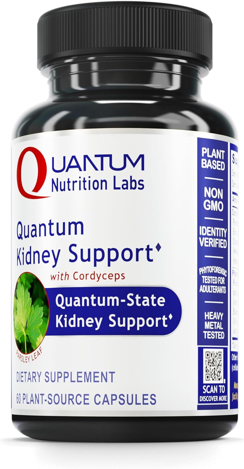 Kidney Health Supplement - Supports Kidney Function with Cranberry, Rhodiola Rosea, and Parsley - 60 Capsules