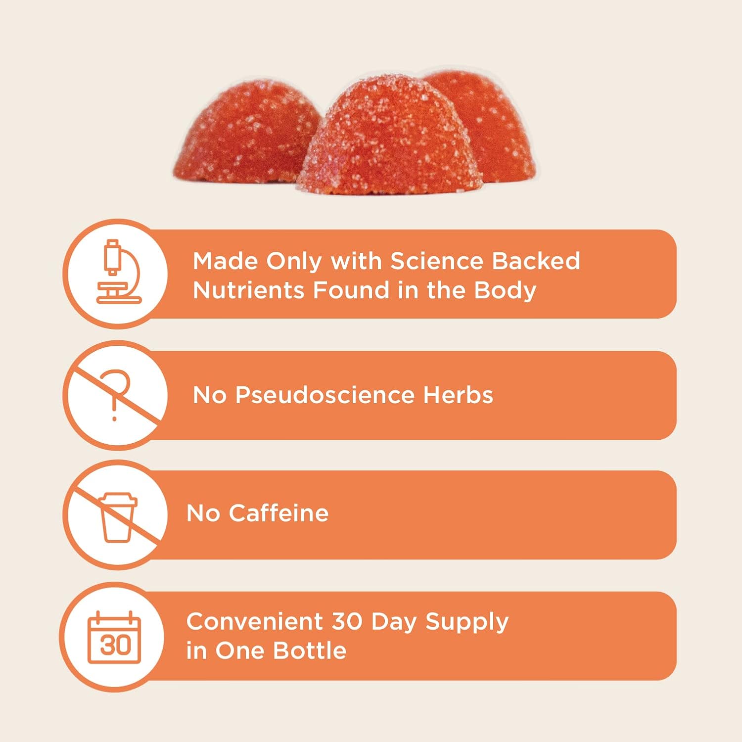 Kids Brain Health & Immune Support Gummies with Omega 3, Choline, B6, B12, Lutein - Citrus Berry Flavor - 90 ct