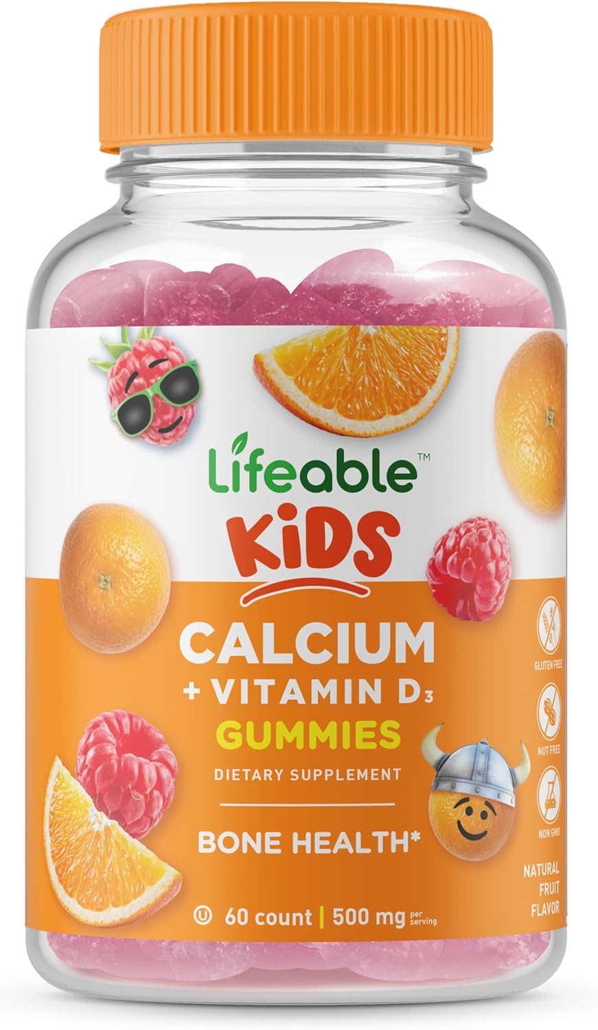 Kids Bundle: Vitamin C + Calcium with Vitamin D Gummies - Tasty & Healthy Vitamin Supplement - Gluten & GMO Free
