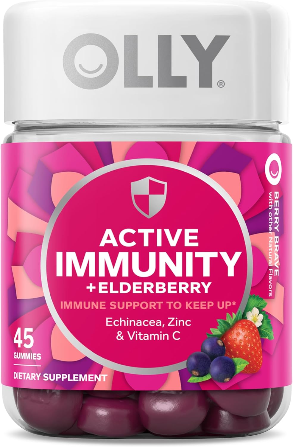 Kids Calm Chews with Magnesium and Lemon Balm, 50 Gummies for Active Immunity and Relaxation