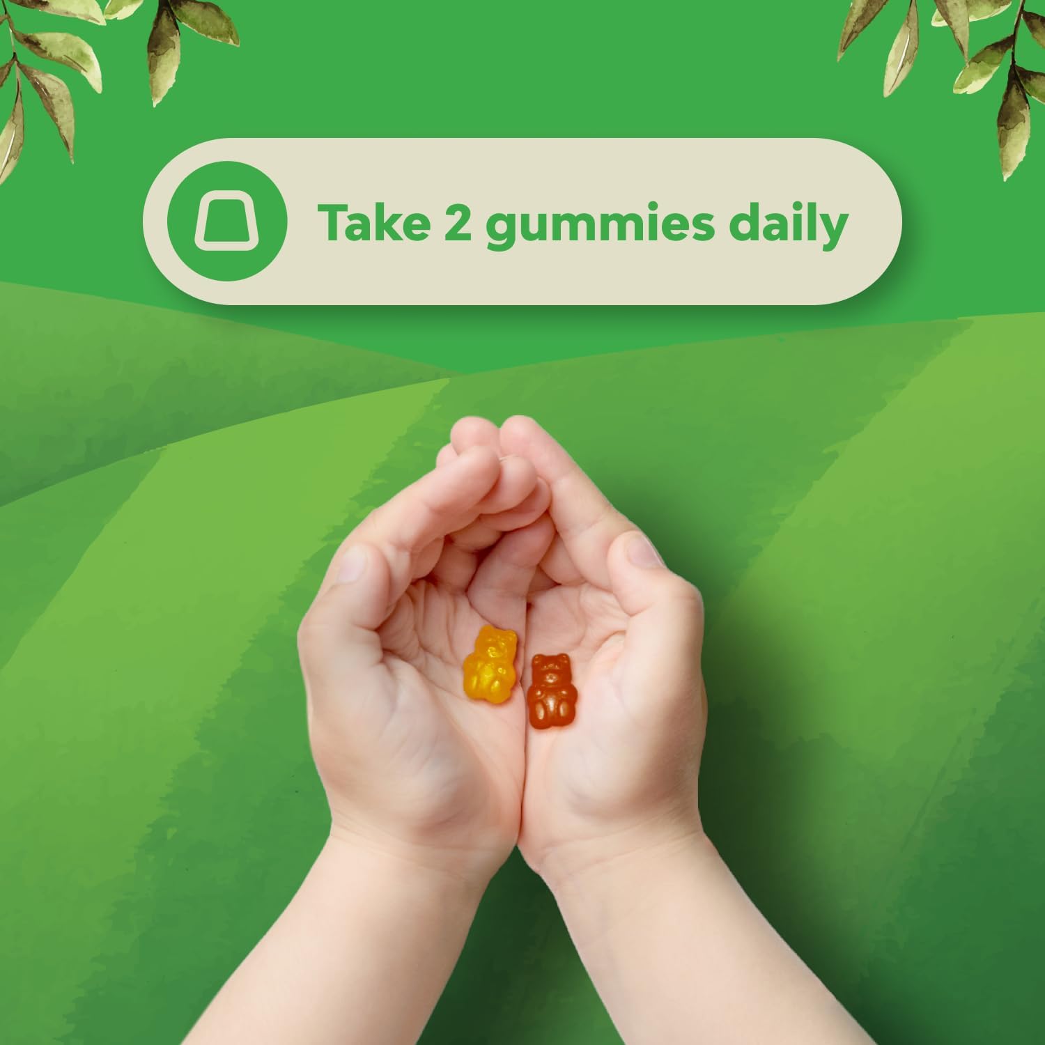 Kids Calm Magnesium & Multivitamin Gummies Bundle - Nerve, Bone, Muscle Health - Immunity Support - Plant Based - 90 Magnesium Gummies & 120 Multivitamin Gummies