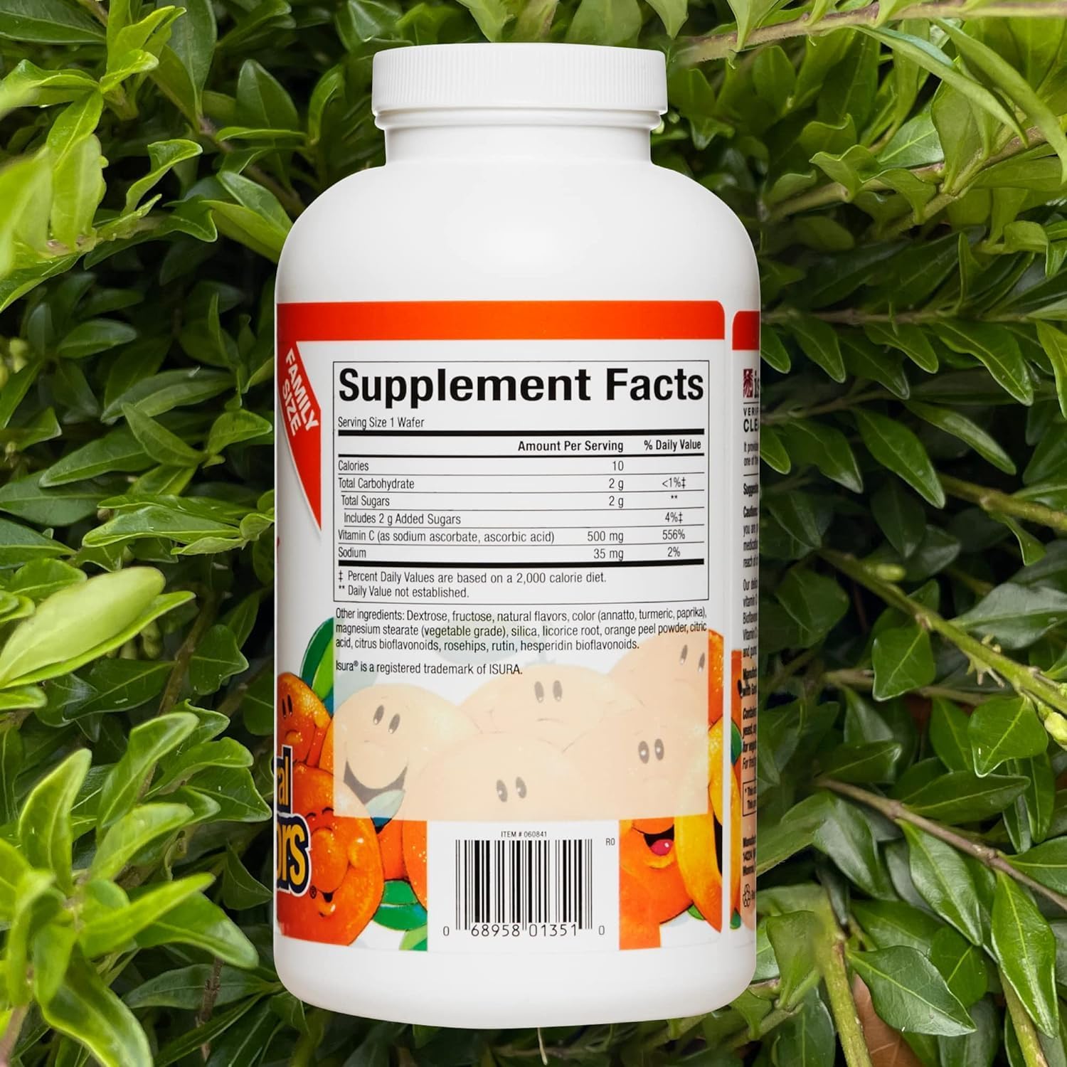 Kids Chewable Vitamin C 500mg with Tangy Orange Flavor - Supports Immune Health, Bones, Teeth, and Gums - 270 Wafers