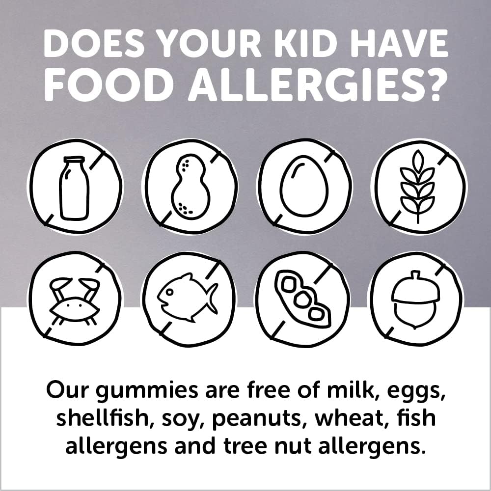 Kids Mineral Chews: Immune Support Supplement with Magnesium, Calcium, Vitamin D3, C, K2, Zinc & Selenium - 60 Count