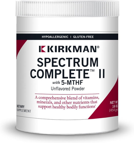Kirkman Spectrum Complete II Powder - Hypoallergenic Formula - 454 gm/16 oz Size