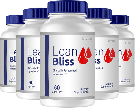 Kivus Lean Bliss Capsules - 5 Pack with 300 Capsules for Lean Bliss