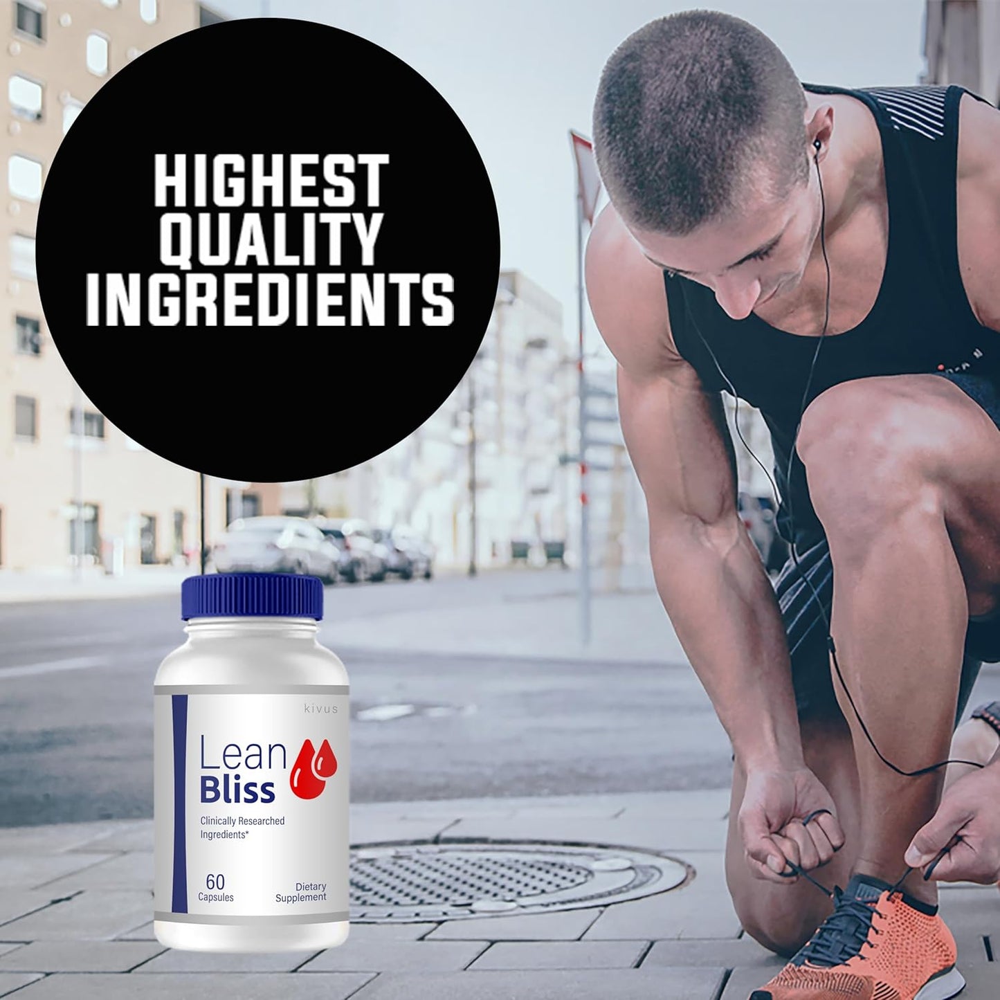 Kivus Lean Bliss Capsules - 5 Pack with 300 Capsules for Lean Bliss