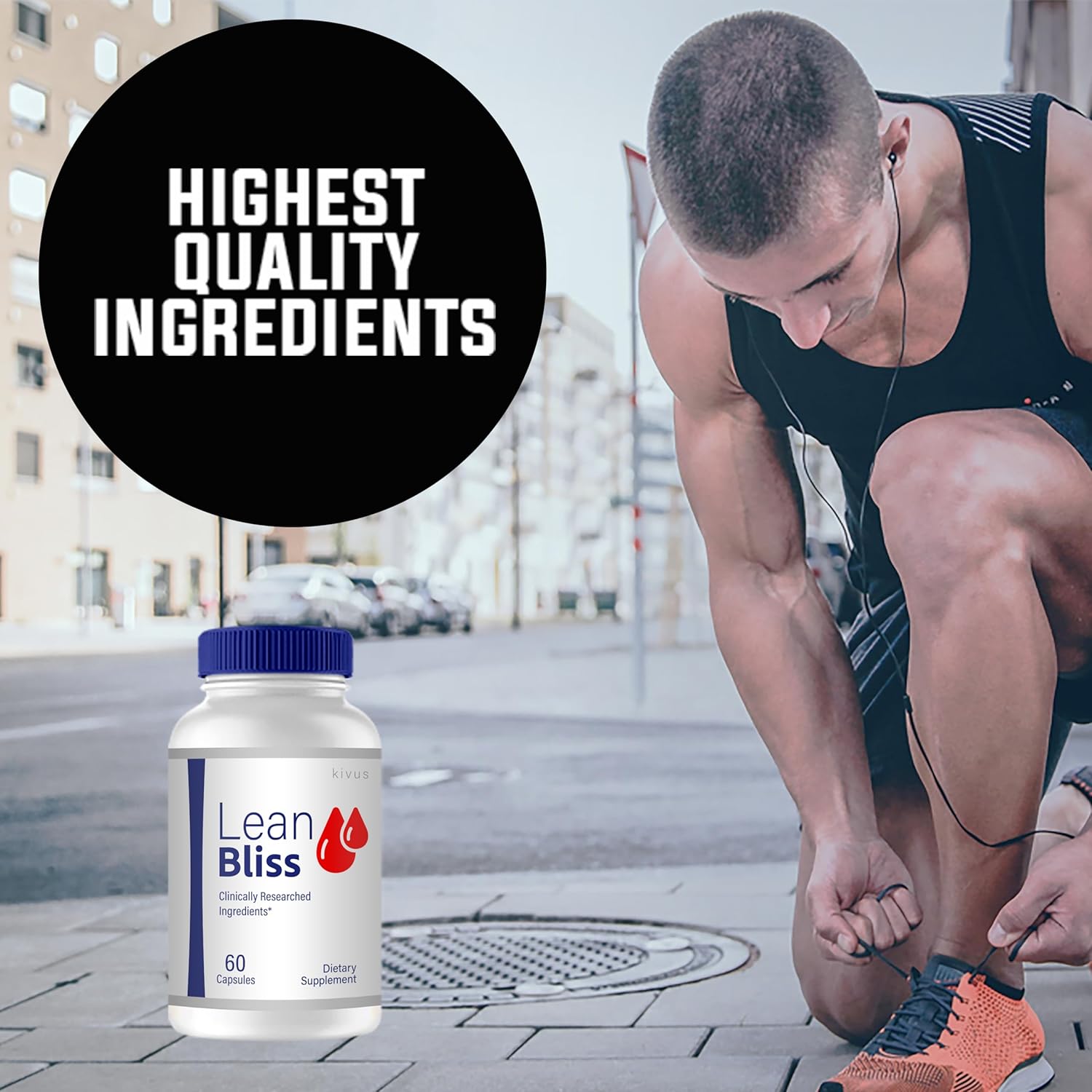 Kivus Lean Bliss Capsules - 5 Pack with 300 Capsules for Lean Bliss