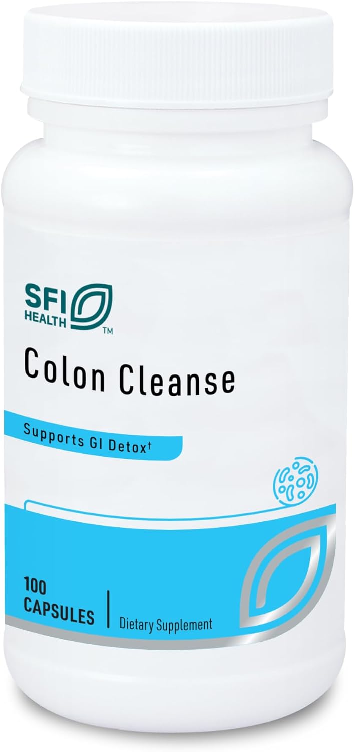 Klaire Labs Colon Cleanse Supplement - 100 Capsules by Complementary Prescriptions