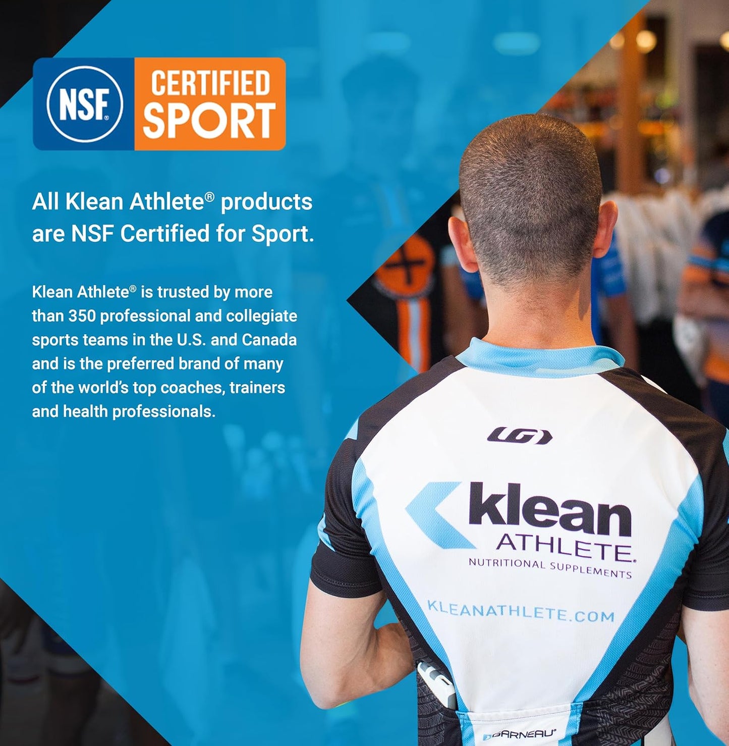 Klean ATHLETE Recovery Drink | Supports Muscle Recovery Post-Workout | NSF Certified | 38.5 oz | Milk Chocolate Flavor