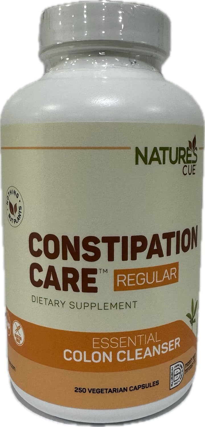 Kosher Colon Cleanser for Occasional Constipation Relief - 250 Vegetarian Capsules