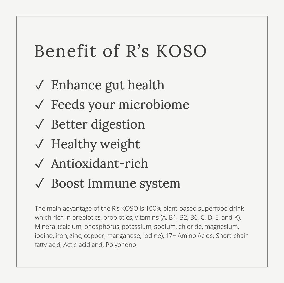 KOSO 5-Day Cleanse Enzyme Drink with Probiotics & Prebiotic - 100+ Vegetables & Fruits - Supports Digestion, Gut Health, Detox - 16oz x 2