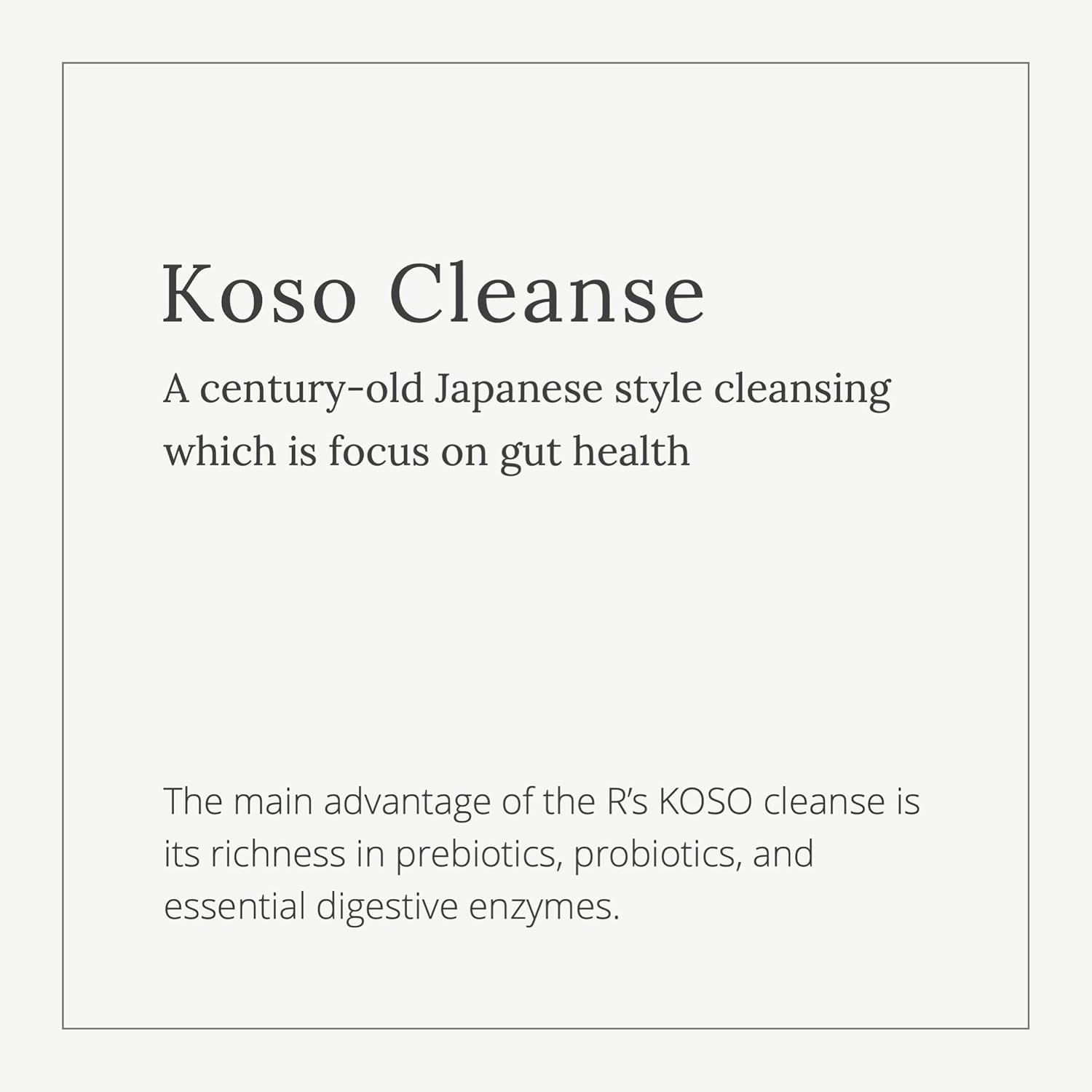 KOSO 5-Day Cleanse Enzyme Drink with Probiotics & Prebiotic - 100+ Vegetables & Fruits - Supports Digestion, Gut Health, Detox - 16oz x 2