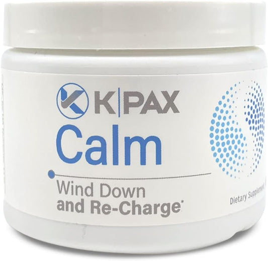 K*PAX KPAX Calm Magnesium Glycinate Supplement with GABA and Valerian Extract for Balanced Mood - 60 Tablets