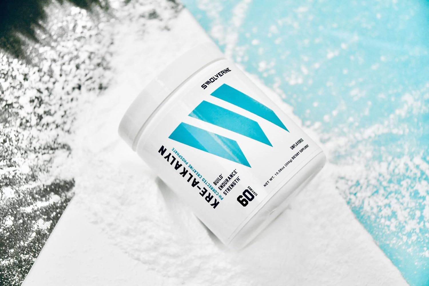 Kre-Alkalyn Creatine Monohydrate: Boost Strength, Muscle, Performance - Unflavored (60 Servings)