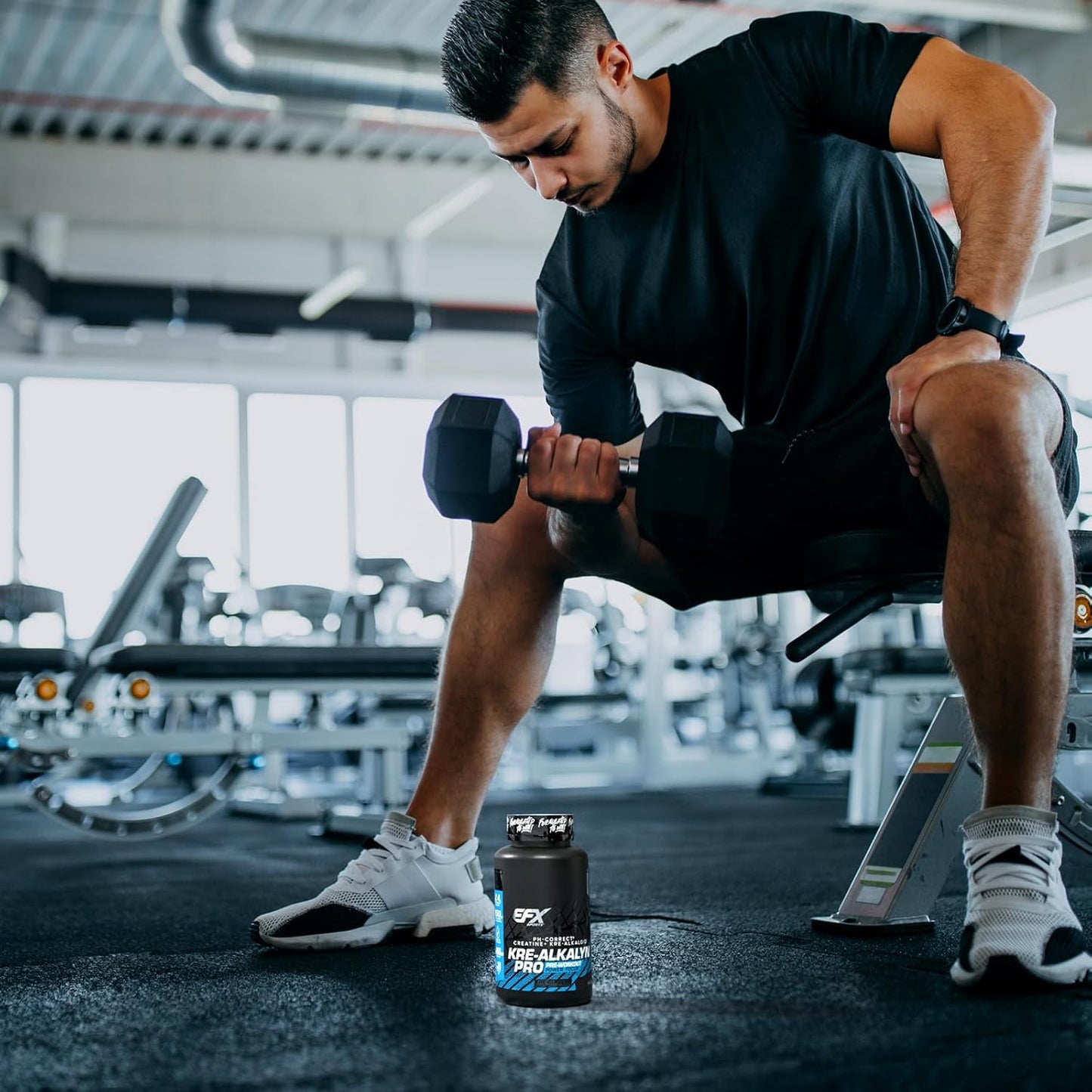 Kre-Alkalyn Pro: pH Correct Creatine Monohydrate Capsules - Muscle Building Pre Workout Supplement for Men & Women - 30 Servings