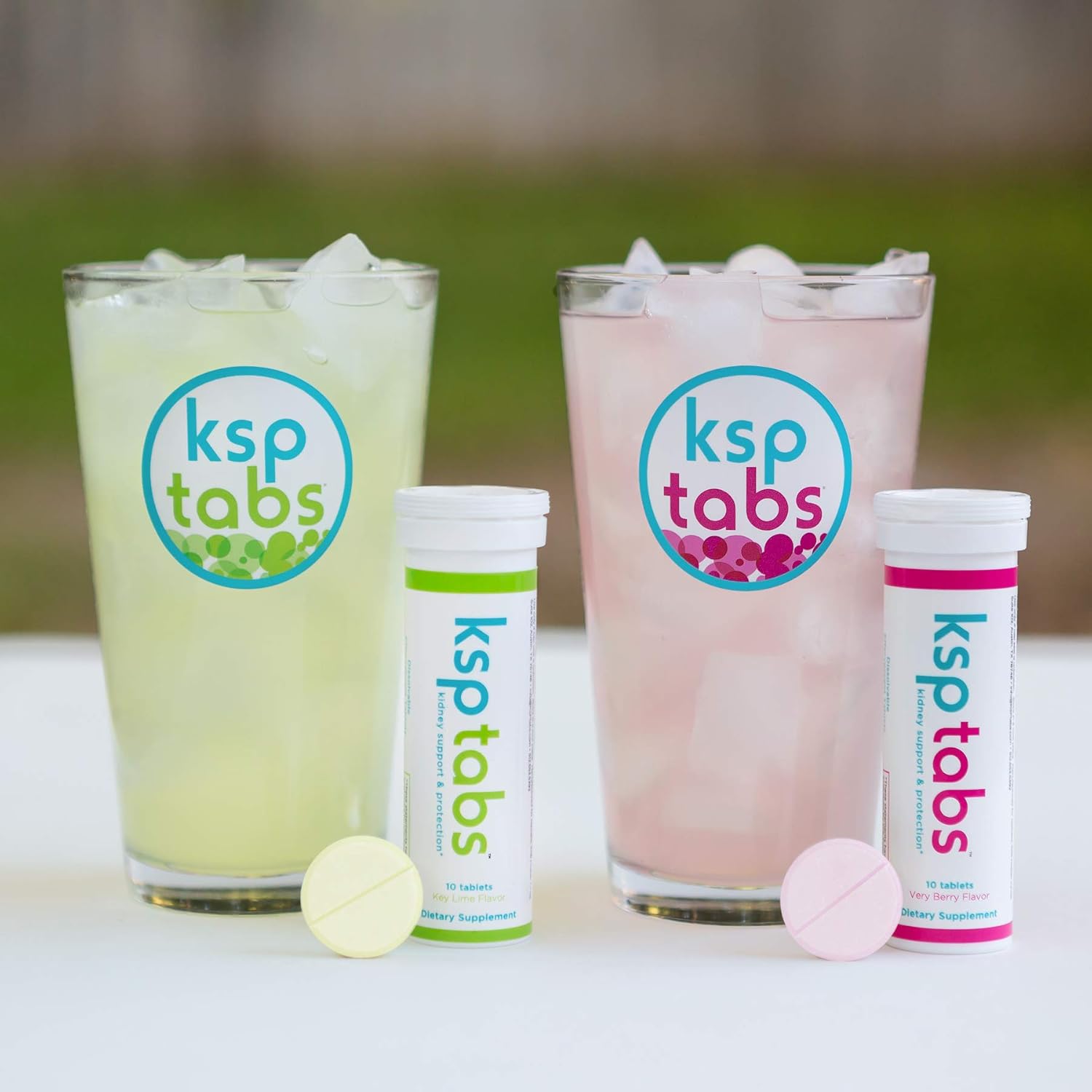 KSPtabs All Natural Hydration Health Supplement Trial Pack - Berry, Lime, Citrus - 3 Pack
