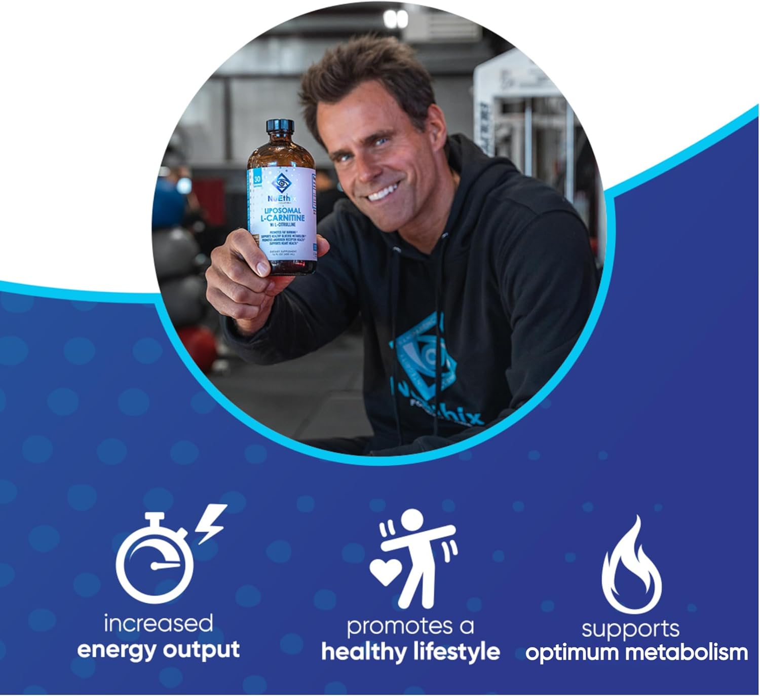 L-Carnitine and L-Citrulline Liposomal Supplement for Weight Management and Energy Boost
