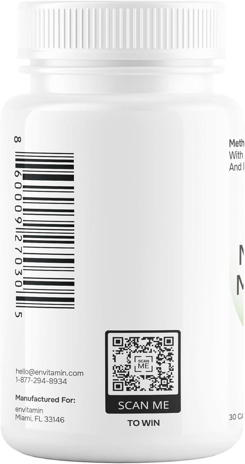 L Methylfolate Enriched Multivitamin Multimineral Complex for Optimal Health