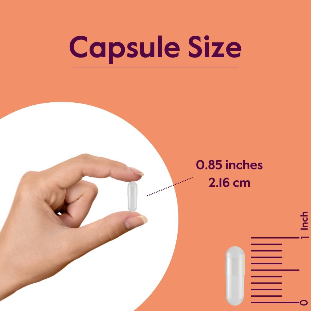 L-Proline 500mg Capsules (240 Vegetarian, 2-Pack) - Vegan, Gluten Free, Non GMO - No Stearates or Fillers