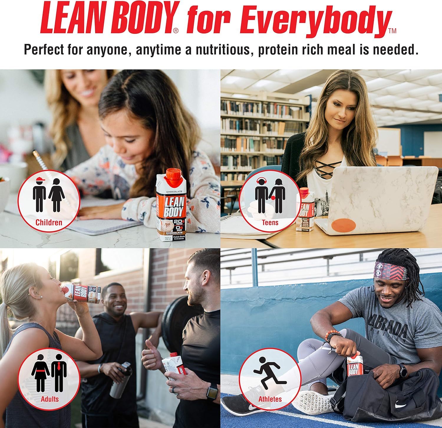 Labrada Nutrition Lean Body RTD Whey Protein Shake - Salted Caramel Flavor, 20g Protein, Zero Sugar, Lactose & Gluten Free, On-The-Go Meal Replacement Shake for Men & Women (Pack of 16)