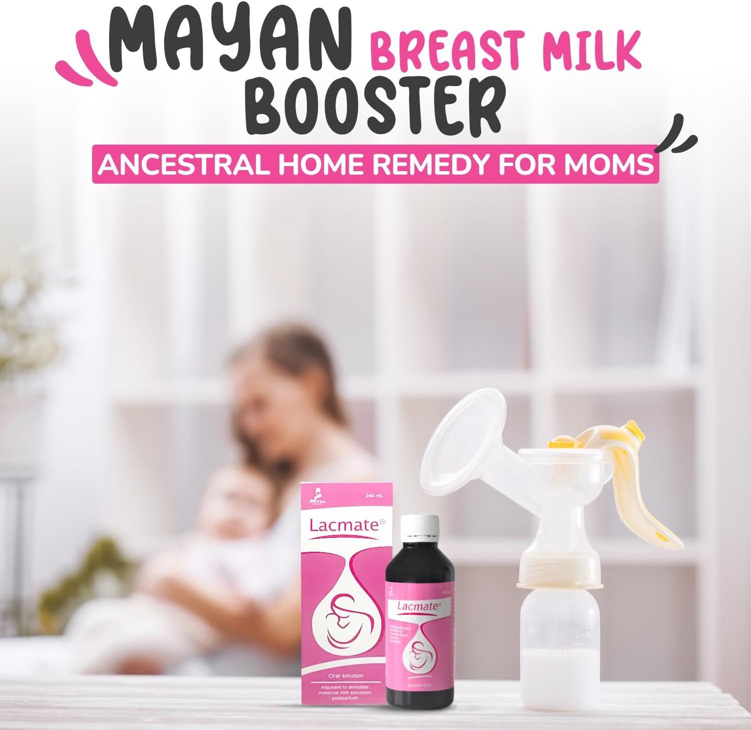 LACMATE Mayan Breast Milk Booster - Natural Ixbut Home Remedy for Lactation Support