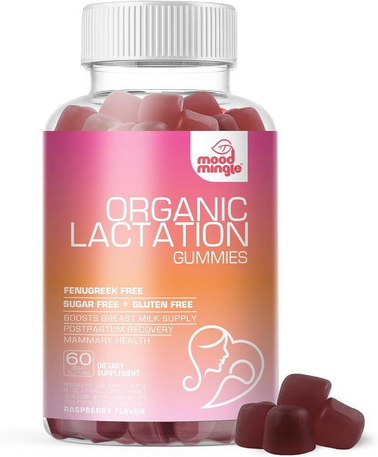 Lactation Support Gummies with Blessed Thistle and Fennel Seed for Increased Milk Supply