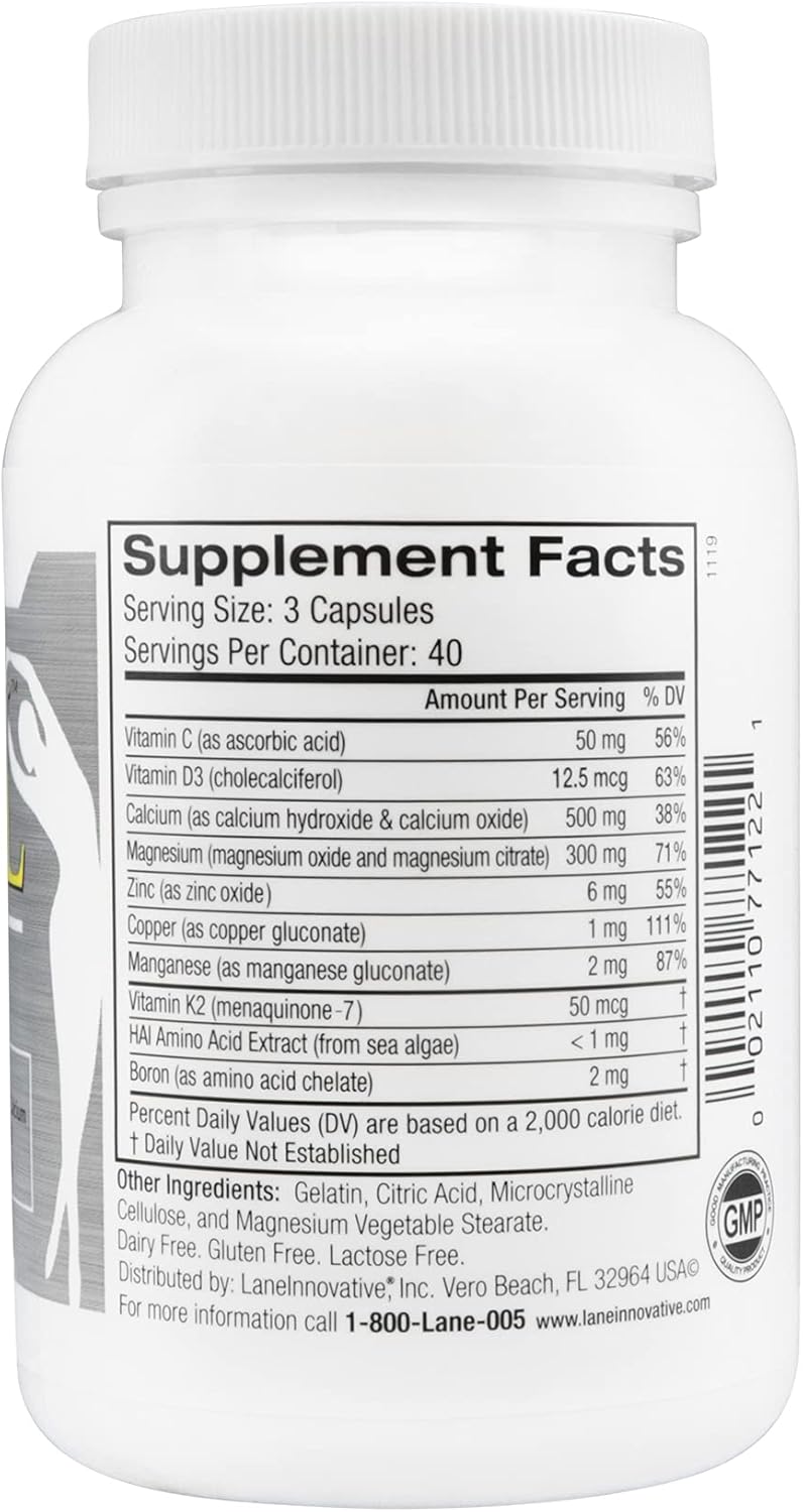 Lane Innovative AdvaCAL Ultra 1000 with Vitamin D3 and Magnesium - 120 Servings x 3 Pack