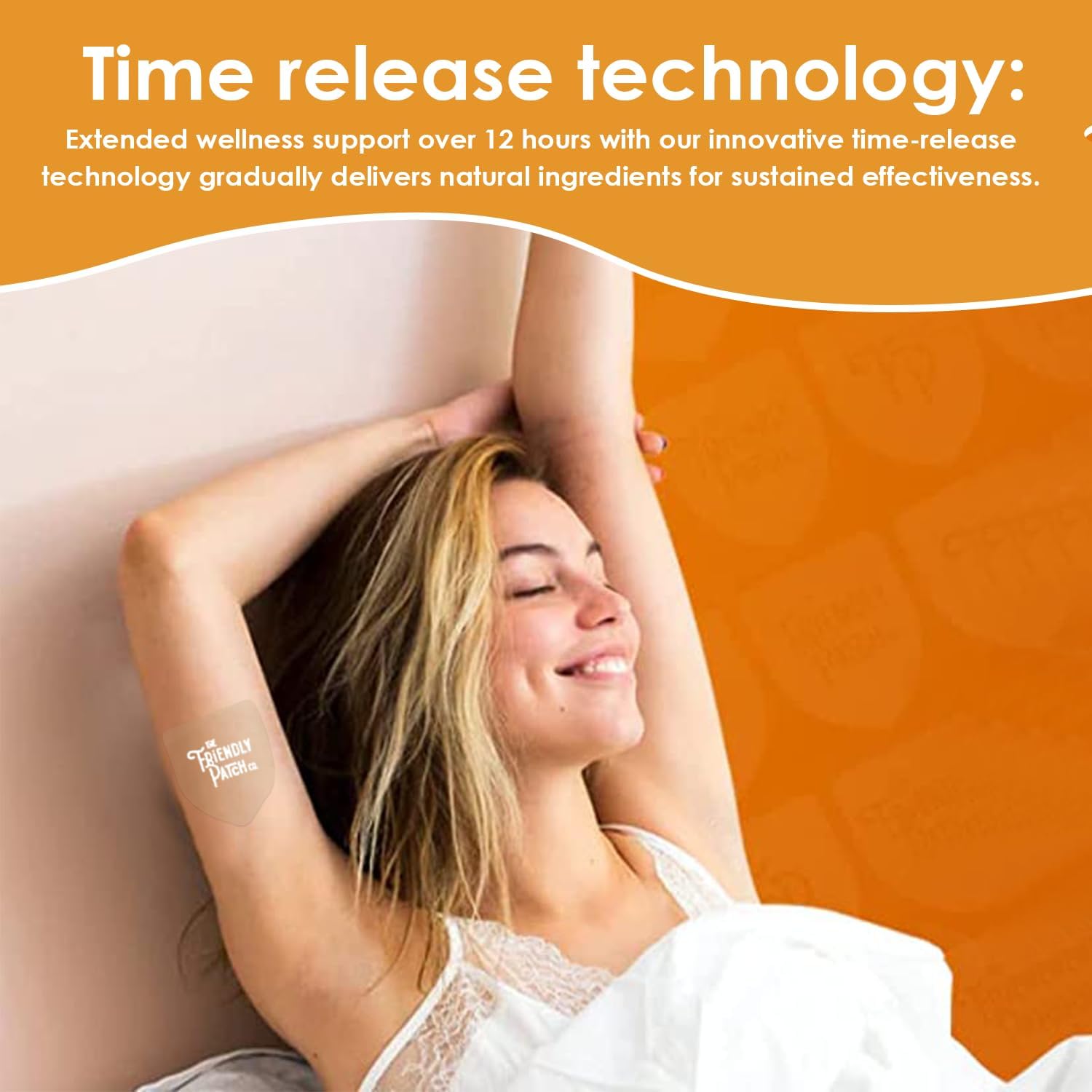 Late Night Out Wellness Patch - Plant Powered Wearable Patches with Vine Tea, Caffeine, Milk Thistle, Artichoke Leaf Extract - 8 Pack by The Friendly Patch