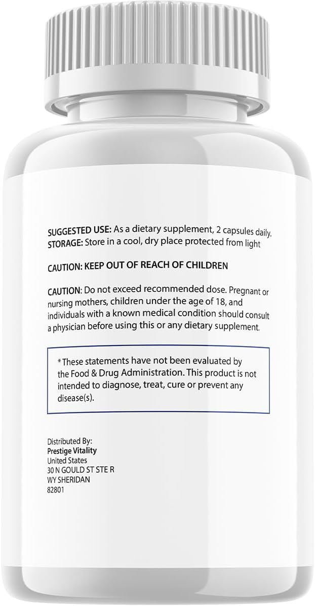 Lean Bliss All Natural Formula Supplement Capsules - Healthy Weight Support (2 Pack - 120 Capsules)